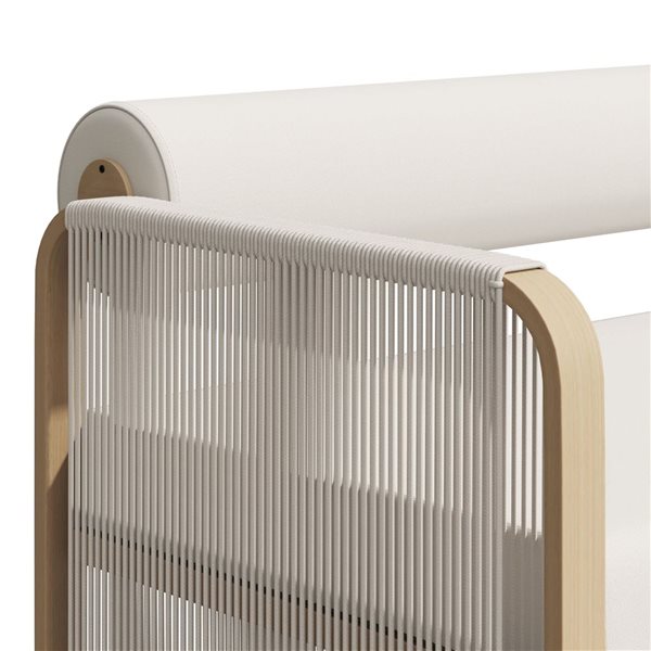 Sirio Astoria 4-Pcs Conversation Set w/ Aluminum Frame - Beige