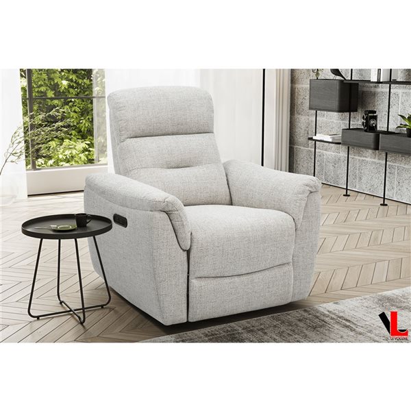 Levoluxe Cain 36-in Power Reclining Chair - Beige