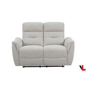 Causeuse inclinable électrique Cain 57 po Levoluxe, beige