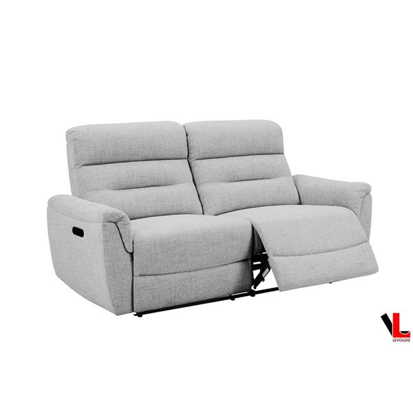 Levoluxe Cain 76-in Power Reclining Sofa - Grey