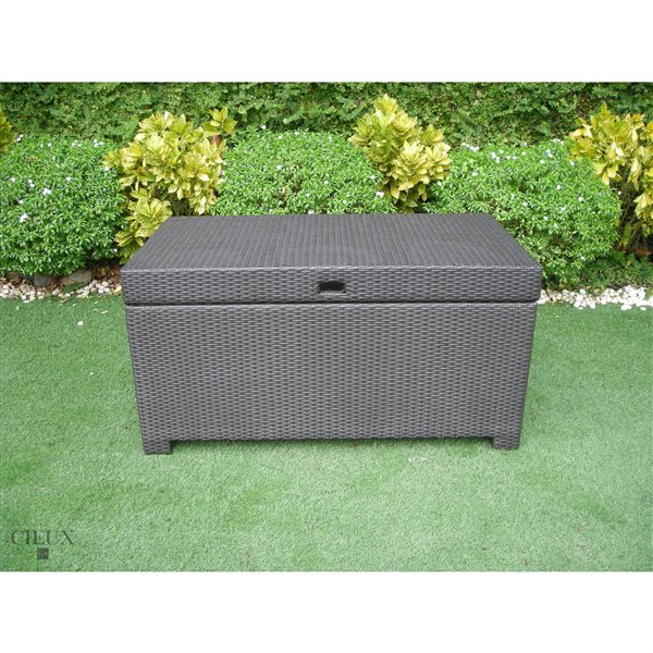 CIEUX Provence Wicker Storage Trunk - Brown