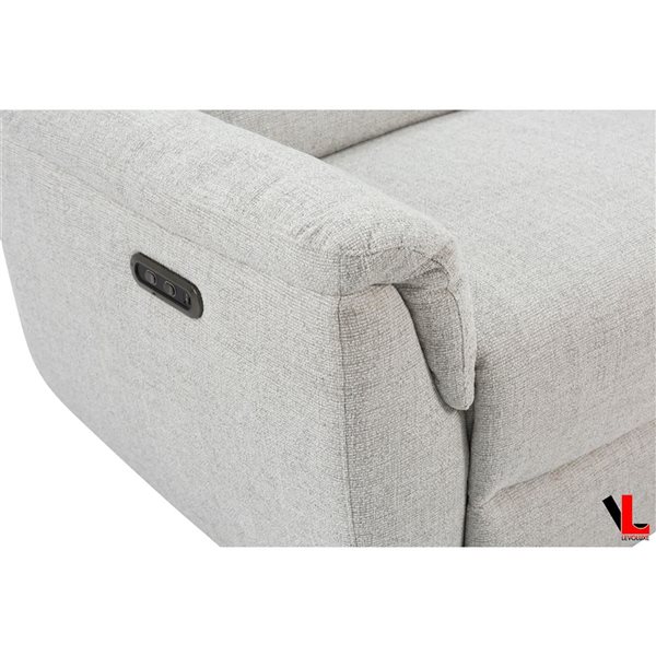 Levoluxe Cain 76-in Power Reclining Sofa - Beige
