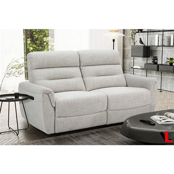 Levoluxe Cain 76-in Power Reclining Sofa - Beige