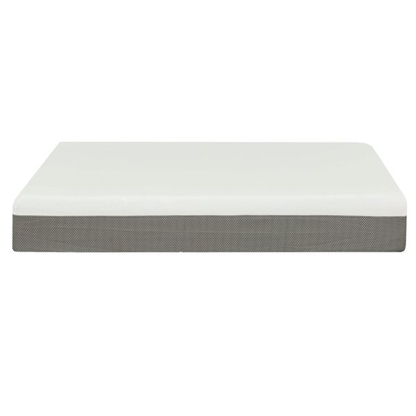 Primo International Slumber 9-in T King Charcoal Infused Gel Memory Foam Bed-in-a-Box Mattress