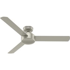Ventilateur de plafond Presto 52 po de Hunter, nickel brossé