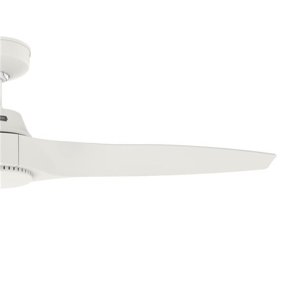 Hunter 52-in Mosley Ceiling Fan - White