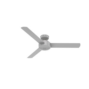 Ventilateur de plafond Presto 52 po de Hunter, gris
