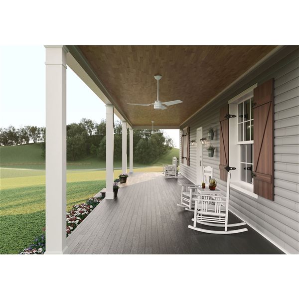 Hunter 52-in Cabo Frio Ceiling Fan - Fresh White