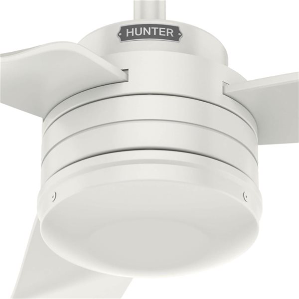 Hunter 52-in Cabo Frio Ceiling Fan - Fresh White