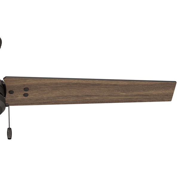 Ventilateur de plafond Cassius 52 po de Hunter, bronze brossé
