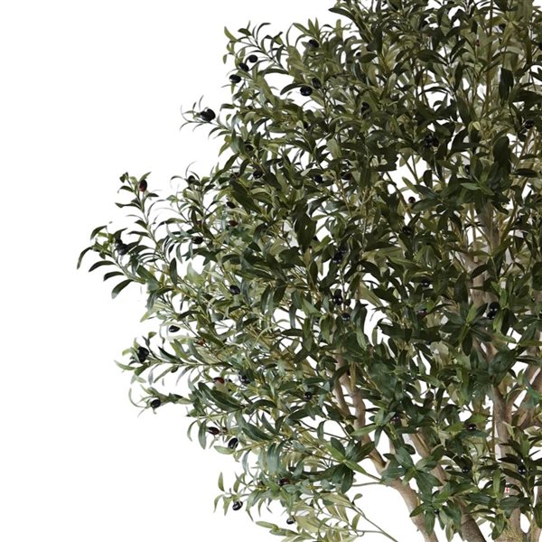 Hudson Home 98-in H Indoor/Outdoor Artificial Tuscan Olive Tree