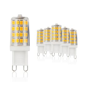 Ampoule à DEL G9 à intensité variable par TorontoLed 3 W 3000K blanc chaud, 5/pqt