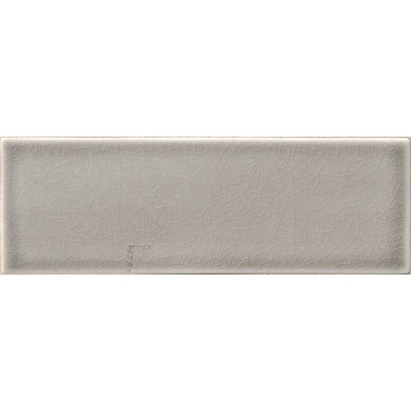 Ackland Dovestone 15-Pack 4 x 12-in Grey Glossy Handcrafted Glazed Subway Ceramic Wall Tile