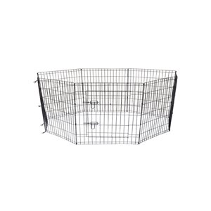 Cool Runners 36 H X 24-in W x 8 sections Wire Dog Pet Exercise Pen
