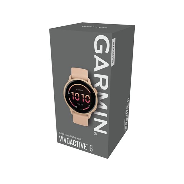 Garmin vívoactive 6 GPS Smartwatch and Fitness Tracker - Pink Dawn