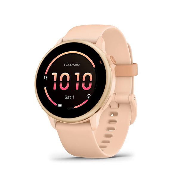 Garmin vívoactive 6 GPS Smartwatch and Fitness Tracker - Pink Dawn