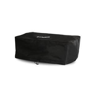 LE MARQUIER 60-cm Plancha with Lid and Barbecue Charcoal Grill Griddle Cover