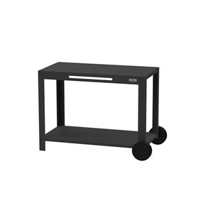 Table-chariot d'extérieur TG 110 LE MARQUIER en acier noir