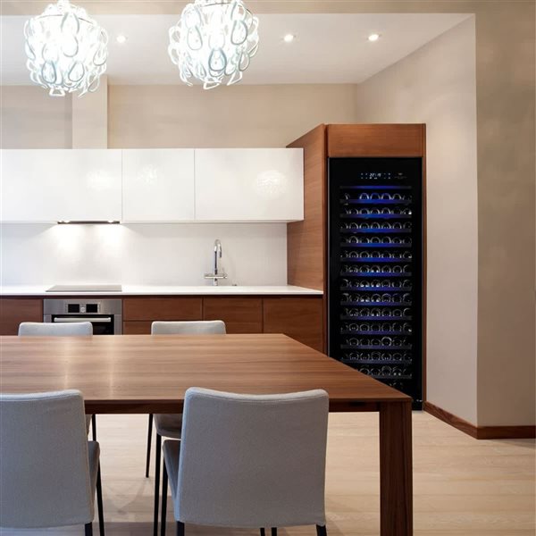 Wine Cell'R 1-Zone 194-Bottle Capacity Black Pearl Wine Cellar Cooling Unit