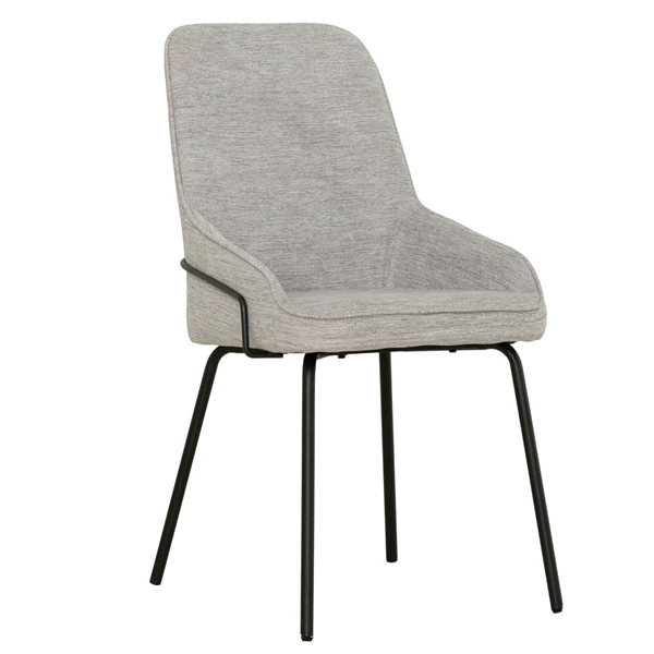 Primo International Isabella Taupe Polyester Upholstered Accent Dining ...