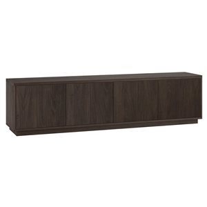 Hailey Home Hanson Rectangular TV Stand for TV's up to 85-in - Alder Brown