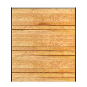 Slipfence Horizontal Wood Panel Kit for 8-ft High Fence