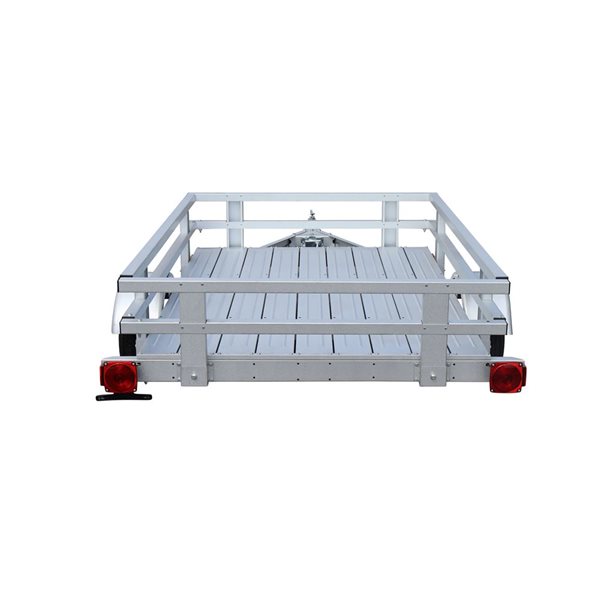 Stirling 4 x 6-ft Steel Rail Side Kit Trailer