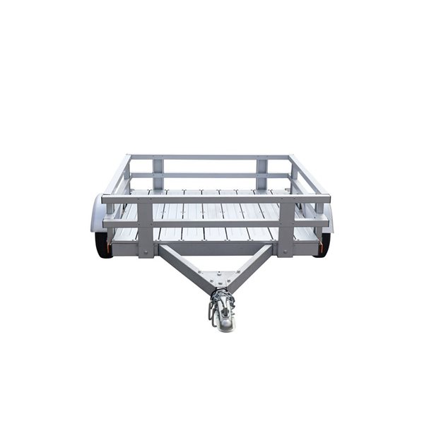 Stirling 4 x 4-ft Steel Rail Side Kit Trailer