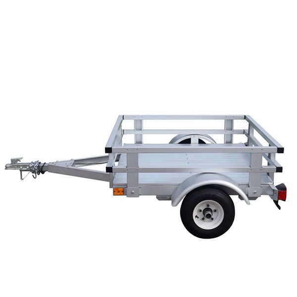 Stirling 4 x 4-ft Steel Rail Side Kit Trailer
