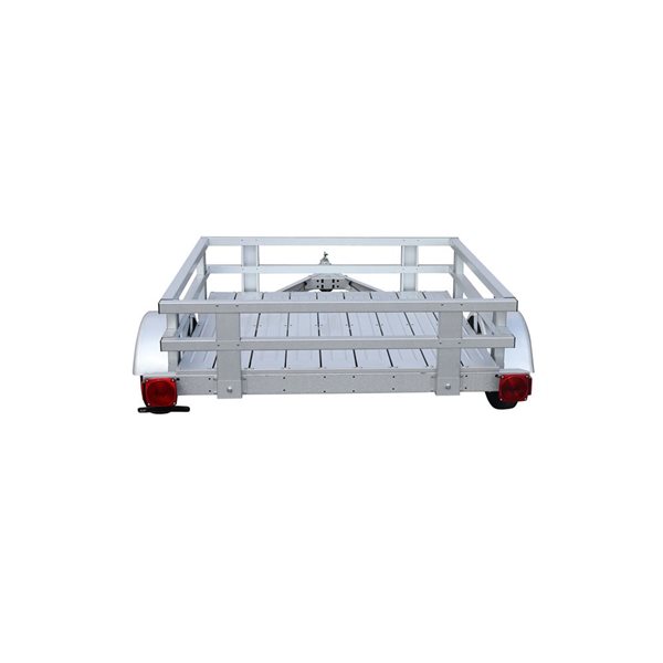 Stirling 4 x 4-ft Steel Rail Side Kit Trailer