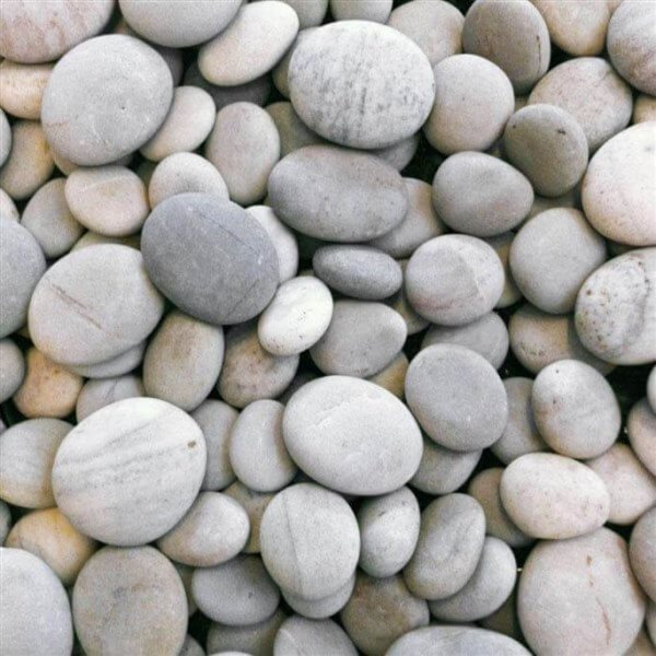Elementi Large 2 to 3-in Stones for Propane or Natural Gas Fire Pits - White/Light Grey