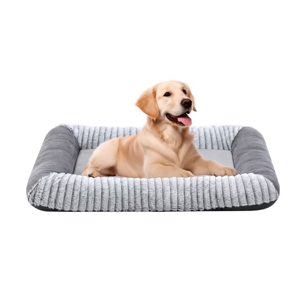 Marina Decoration Rectangular Orthopedic 28-in Bed for Small/Medium Dog or Cat w/ Anti-Slip Bottom