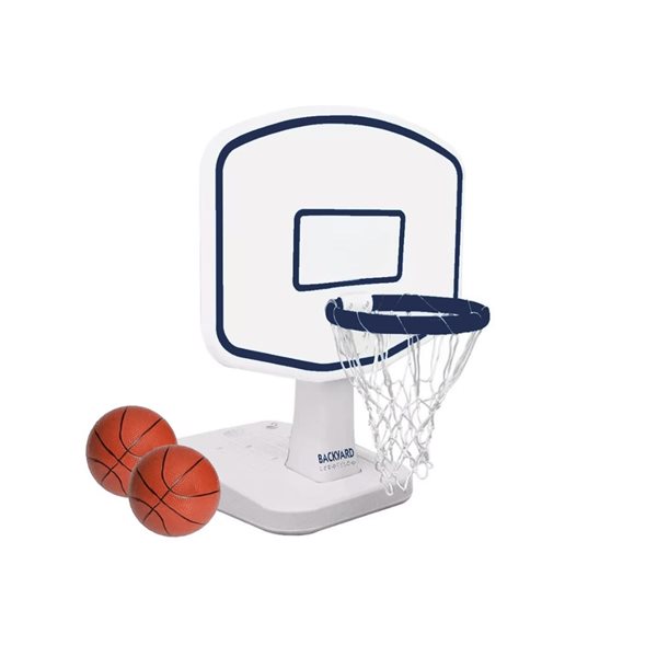 Backyard Lifestyles Poolside Basketball Hoop - White