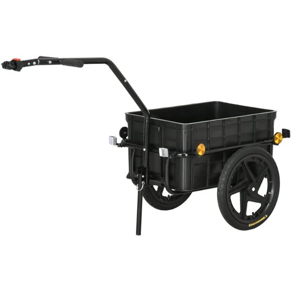 Aosom Grey Multi-Functional Storage Trailer