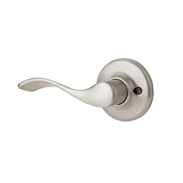 Weiser Belmont LH Dummy Door Lever - Satin Nickel