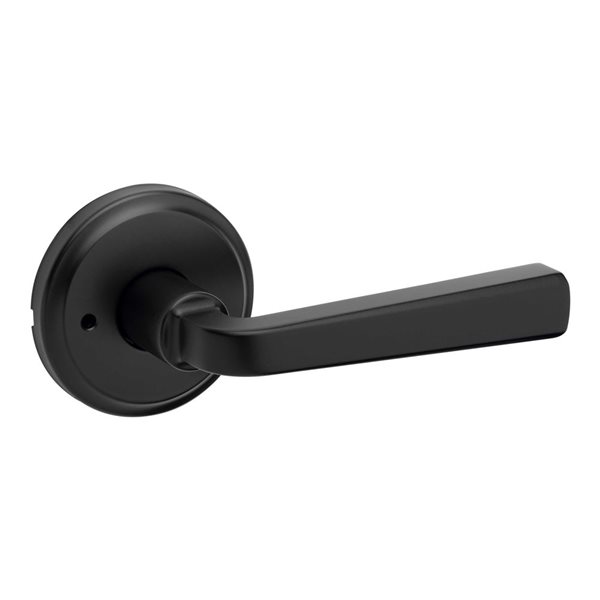Weiser Trafford Privacy Door Lever - Matte Black