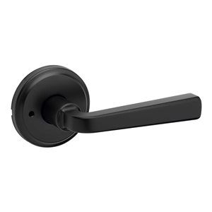 Weiser Trafford Privacy Door Lever - Matte Black