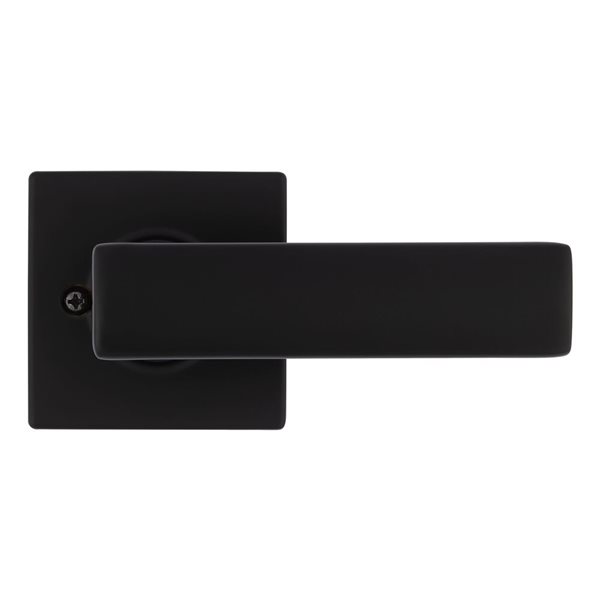 Weiser Breton Dummy Door Lever - Matte Black