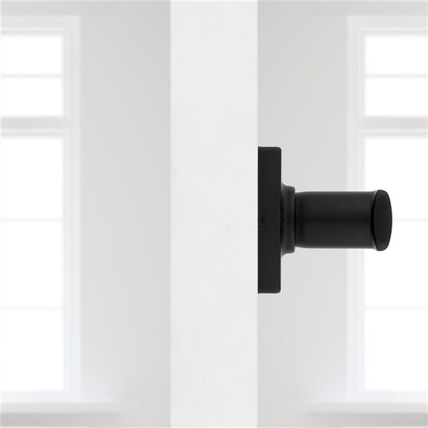 Weiser Breton Dummy Door Lever - Matte Black