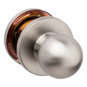 Tell Manufacturing Empire Passage Heavy-Duty Commercial Door Knob - Satin Stainless Steel