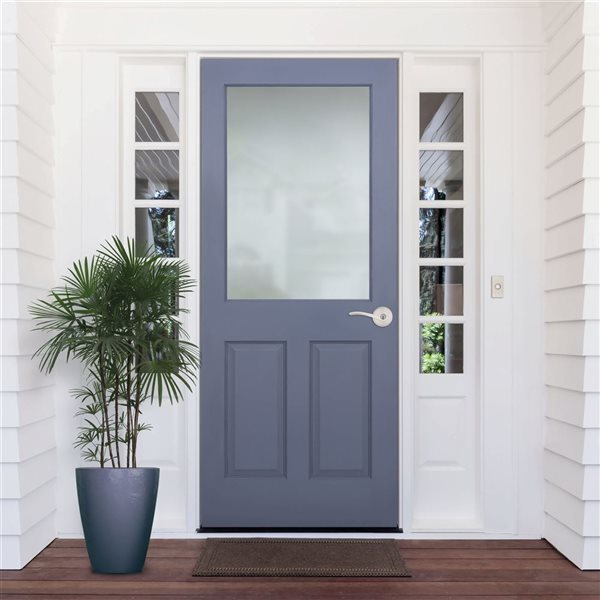 Weiser Sedona Keyed Door Lever - Satin Nickel