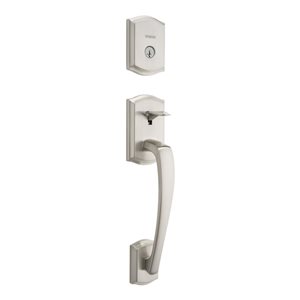 Weiser Prescott x Katella Handleset - Satin Nickel