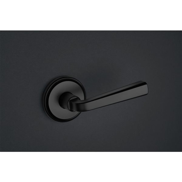 Weiser Trafford Passage Door Lever - Matte Black