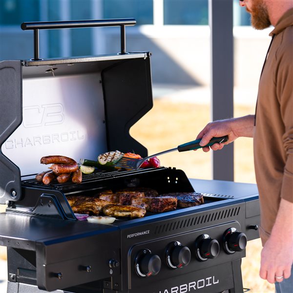 Charbroil Performance Series FlavorMax 4-Burner Cart Gas Grill