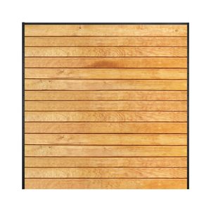 Slipfence 7-ft Horizontal Wood Panel Kit