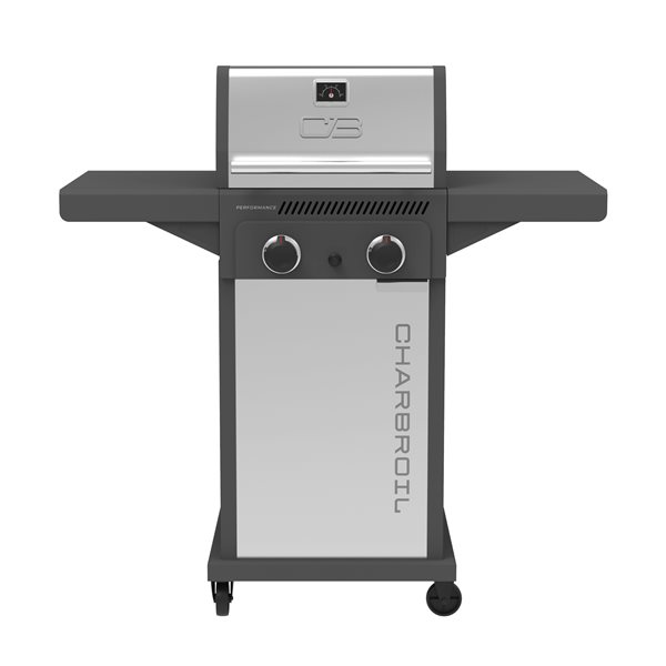 Charbroil Performance Series FlavorMax 2-Burner Propane Barbecue w/ Foldable Side Shelves