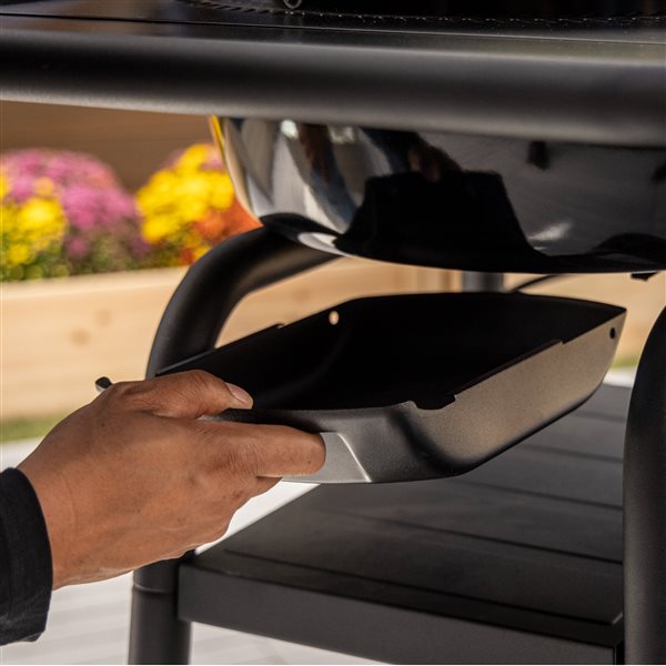 Charbroil Bistro Pro Electric Grill + Charcoal Mode Barbecue - Black