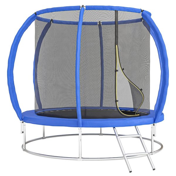 Soozier 8-ft Blue Kids Trampoline with Circular Base