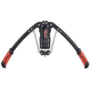 Appareil de musculation des bras Twister ajustable Soozier noir et rouge 22-440 lb