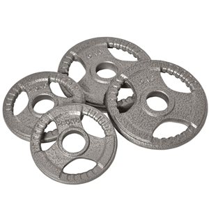 Soozier Set of 4 Weight Plates for 2-in/5cm Hole Dumbbell Handle Bar